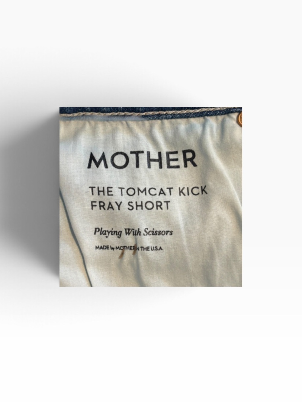 Mother Tomkat Kick Fray Short - Size 24 - Picture 6 of 6